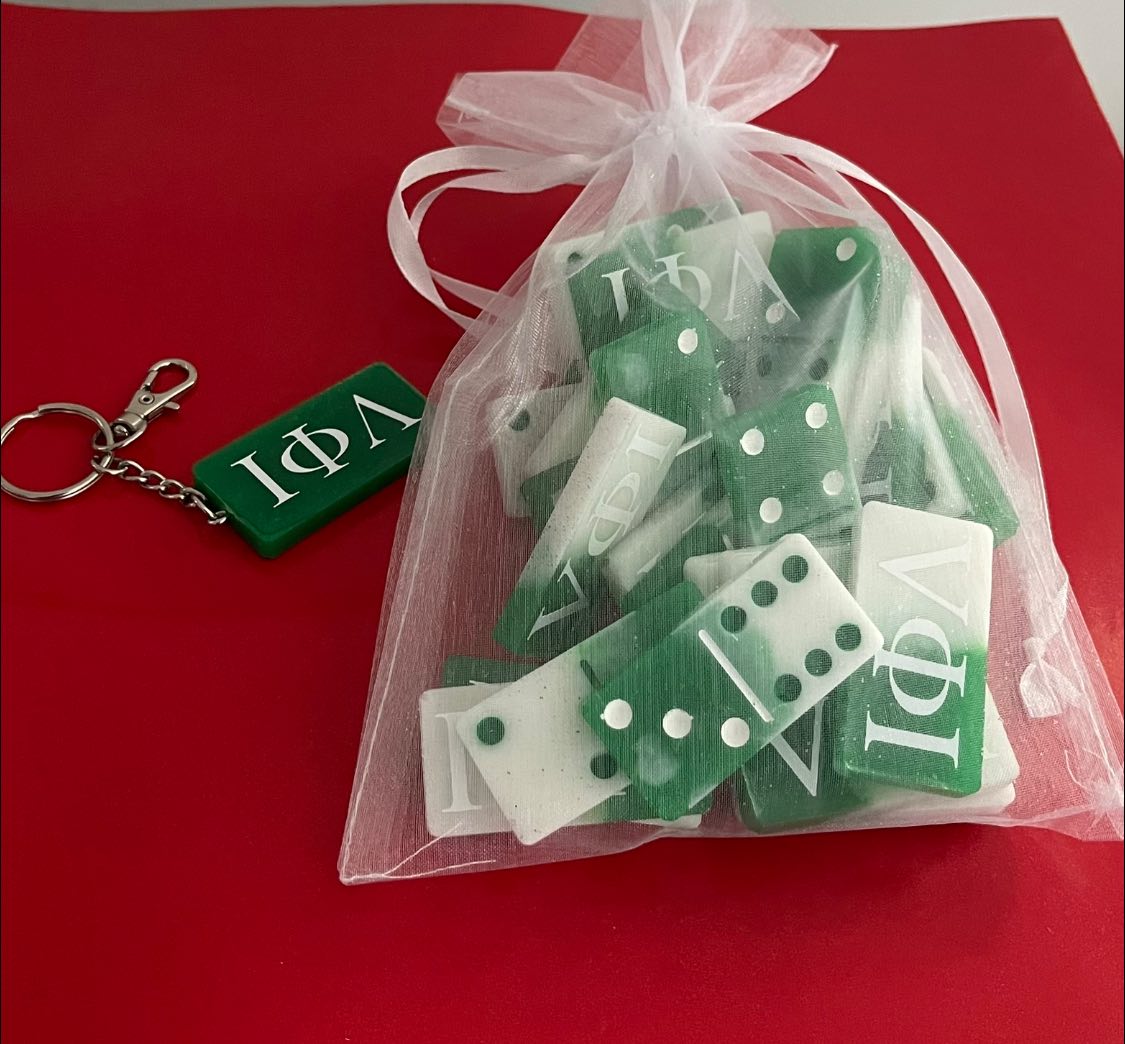 CUSTOM IOTA DOMINOES STANDARD SIZE