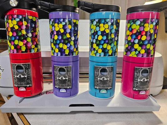 CUSTOM GUMBALL TUMBLER